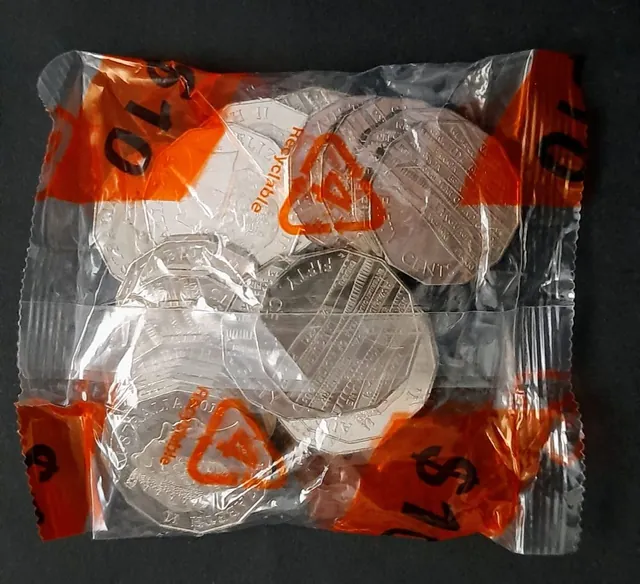 2019 50c Indigenous Languages 20 Coin Bag