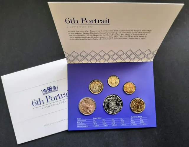 2020 A New Effigy Era – 6th Portrait – Six Coin Mint Set