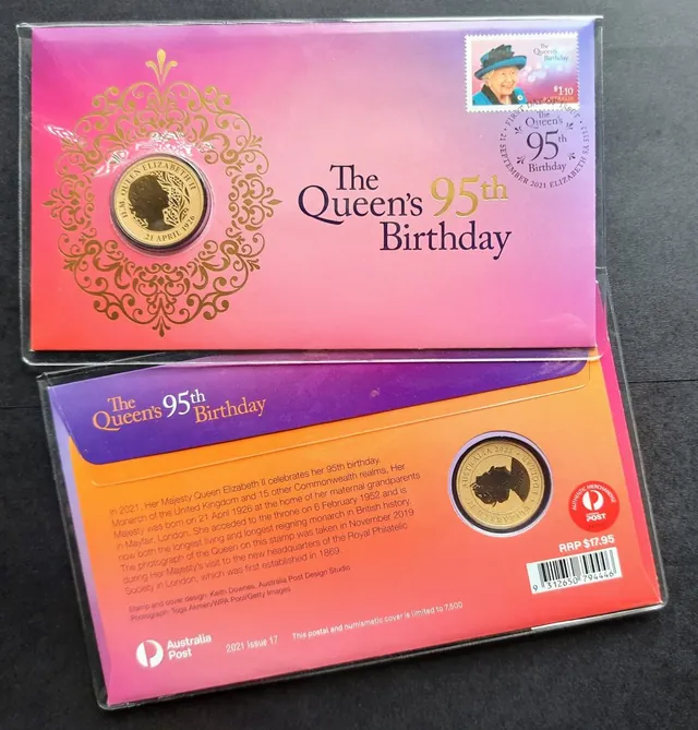 2021 $1 The Queen’s 95th Birthday PNC