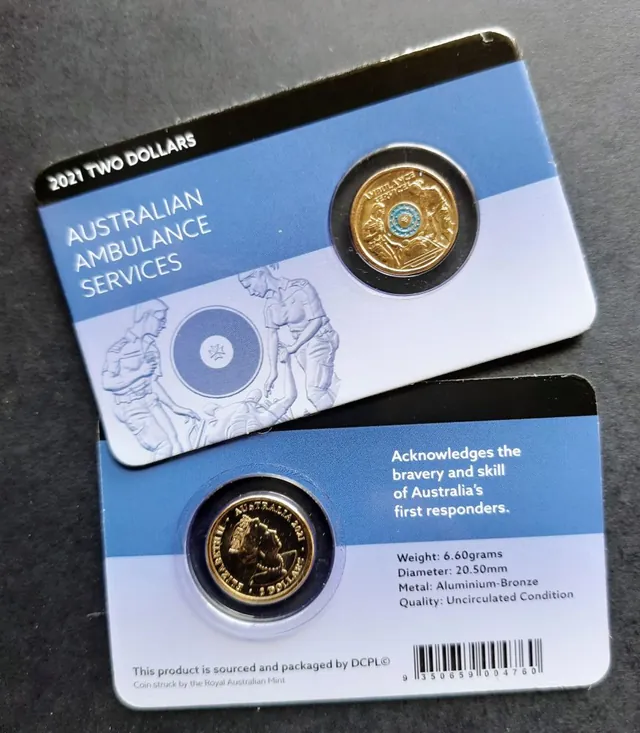 2021 $2 Ambulance Coin Pack