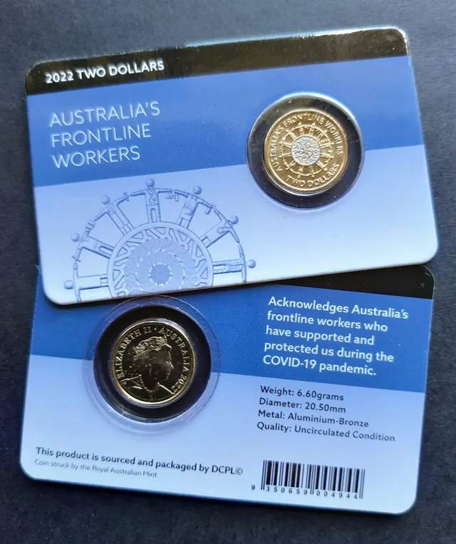 2022 $2 Frontline Workers Coin Pack