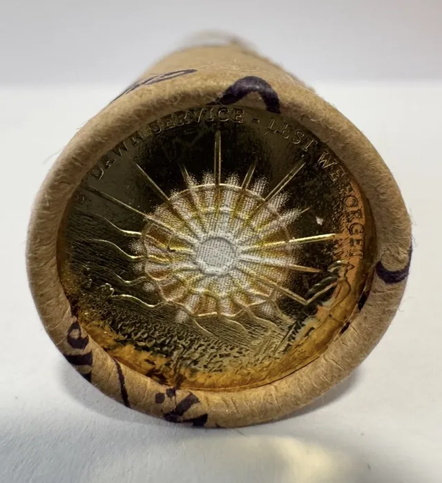 2026 $2 Dawn Service Coloured Circulating Coin Premium Roll with RAM hologram