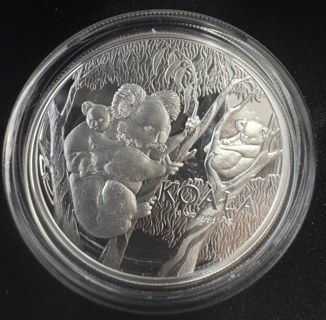 2026 Australia $5 Koala Series 1oz Silver High Relief Proof Coin